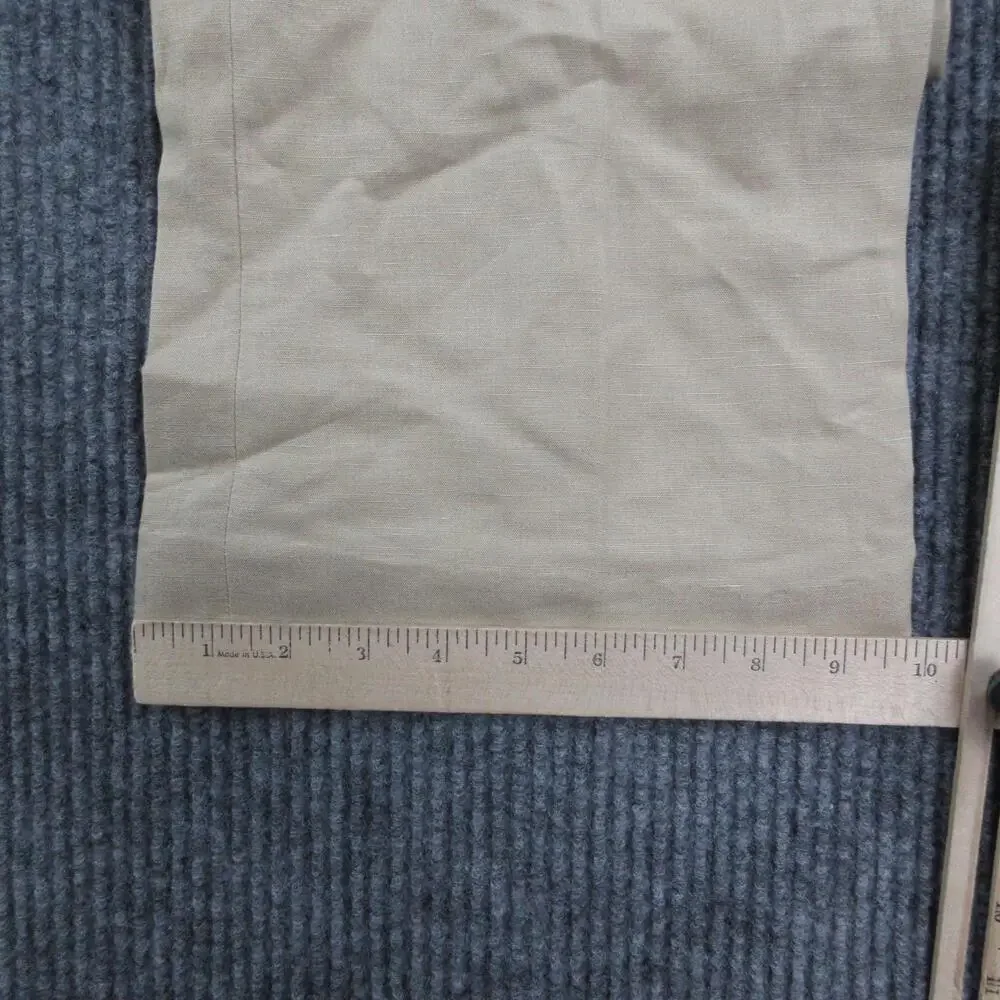 Banana Republic Pants Womens 0 Beige Linen Blend Twill Dress Straight 30x30*